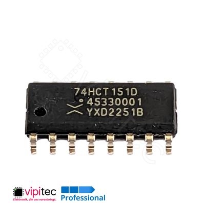 74HCT151 8-Kanal Multiplexer | SMD SO-16 5V TTL 155°C