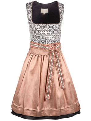 Krüger Dirndl Euphemina 60er Länge schwarz - Größe: 34