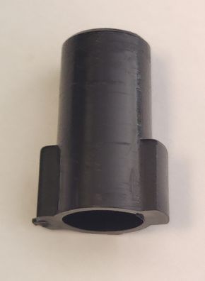 Kupplung 1-flächig, 9 mm, Länge 21 mm, schwarz