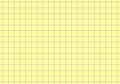 Brunnen Karteikarte A7 kariert gelb 100 Stück 102270210