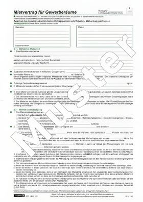 Brunnen Mietvertrag Gewerberäume 1025203