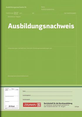 Brunnen Heft A4 Ausbildungsnachweis 1042577