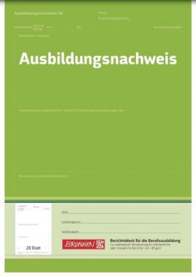 Brunnen Block A4 Ausbildungsnachweis 1042579