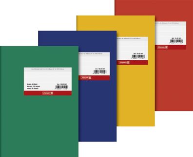 Brunnen Diarien A5 liniert 60 Blatt Glanzkarton 1043941