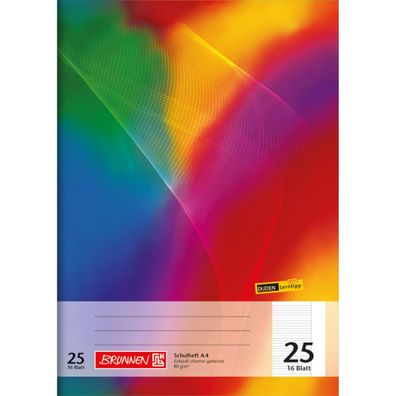 Brunnen Schulheft A4 liniert Lineatur 25 16 Blatt 104492502