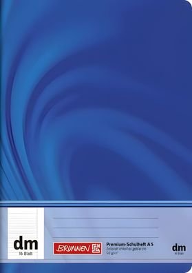 Brunnen Schulheft A5 Vivendi liniert Lineatur dm 16 Blatt 104571302