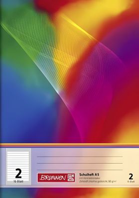 Brunnen Schulheft A5 Lineatur 2K VA 16 Blatt 104598202