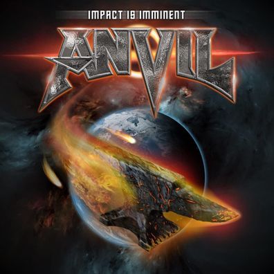 ANVIL = Impact Is Imminent = VINYL LP ALBUM = HEAVY METAL HARD ROCK
