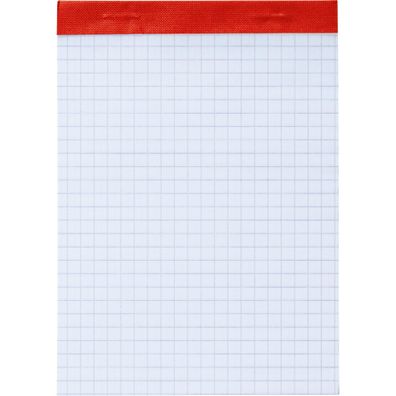 Brunnen Notizblock A6 kariert 50 Blatt perforiert 1055332