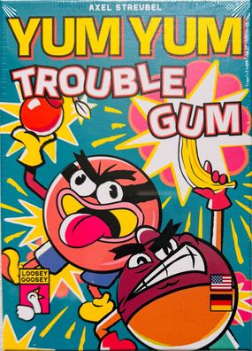 Yum Yum Trouble Gum Loosey Goosey Games Kartenspiel Familienspiel Kinderspiel