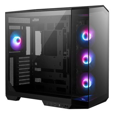 MSI MAG PANO 100R PZ - Mid tower - ATX - Seitenteil mit Fenster (gehärtetes Glas)