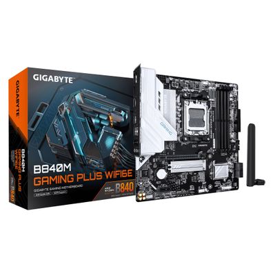 Gigabyte B840M Gaming Plus WiFi6E (B840, M5, ATX, DR5)