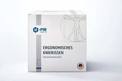 Ergonomisches Kniekissen für Seitenschläfer – Beinkissen mit Memory Foam