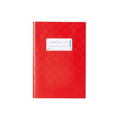 Herma Heftschoner PP gedeckt A5 rot