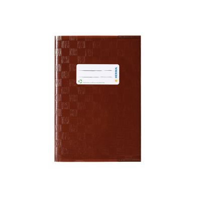 Herma Heftschoner PP gedeckt A5 braun