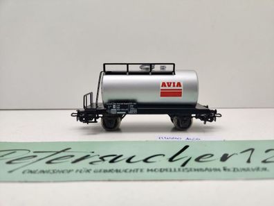 Märklin H0 AC 4440 Kesselwagen "AVIA" Zk / Kessel silber / DB