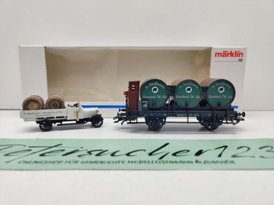 Märklin H0 AC 48097 Museumswagen-Set 1997 "Kauffmann" / NEM / K.W. St.E. / OVP weiß