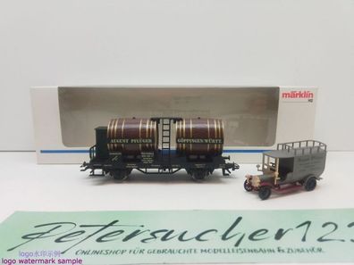 Märklin H0 AC 84791 Museumswagen 1991 "August Pflügler" / NEM / K.W. St.E. / OVP wei
