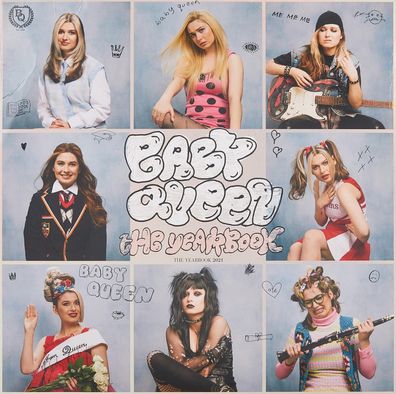BABY QUEEN = The Yearbook = VINYL LP Mixtape Coloured = Alternative INDIE POP