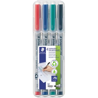 Staedtler Folienstift Lumocolor M nonperm 4St