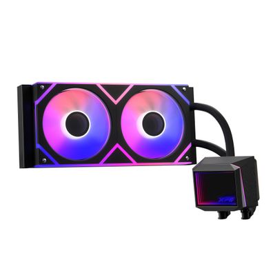 XPG WAK Levante II 240 2 * 120mm ARGB Fan schwarz retail (75261659)
