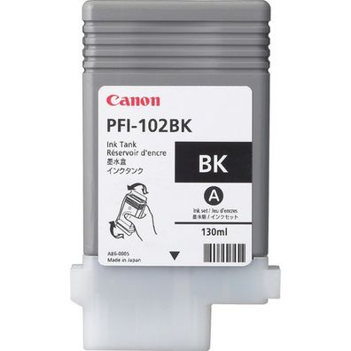 Patrone Canon PFI-102BK black