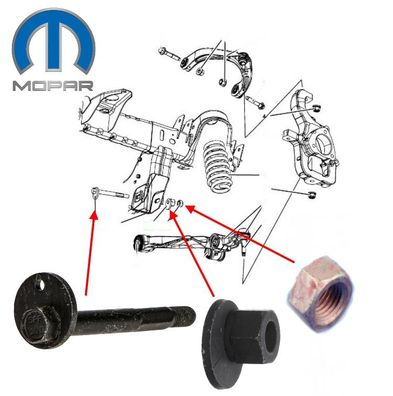 Schrauben Set (Querlenker unten vorn) RAM 1500 Bj:06-25 (Gen.3 & Gen.4) stück
