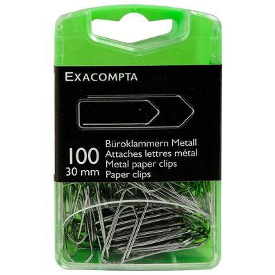 Büroklammern Metall 100 St