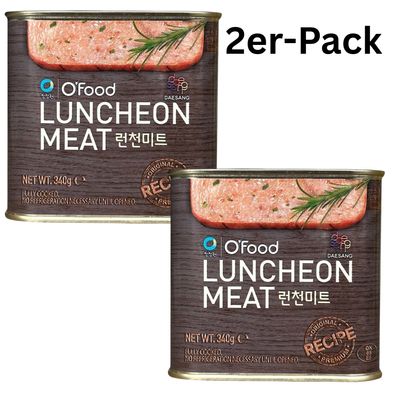 2er-Pack O´Food Luncheon Meat Frühstücksfleisch Schwein 340g