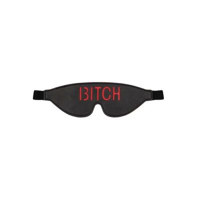 Augenbinde Schlampe Schwarz