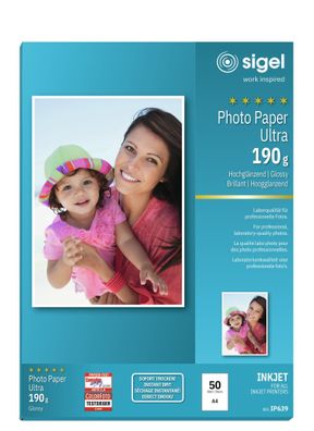 Sigel Inkjet Ultra Fotopapier A4 190g IP639
