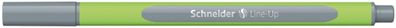 Schneider Fineliner Line-Up silver-grey, Strichstärke 0,4 mm