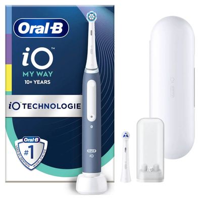 Oral-B iO My Way, Elektrische Zahnbürste grau/weiß