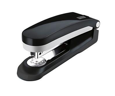 Novus Heftgerät E 25, bis 25 Blatt schwarz/grau, im Blister