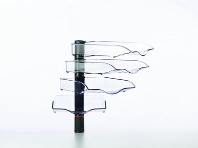 Novus Schalenset CopySwinger IV anthrazit, 4 Ablageschalen, winge 1