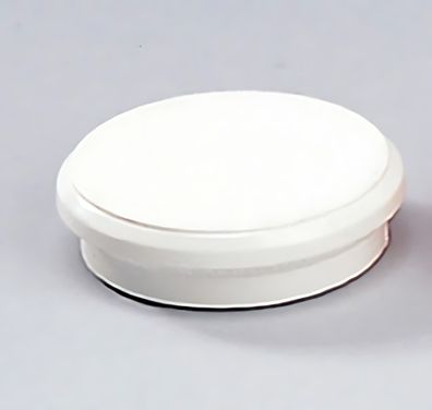 Dahle Starker Haft-Magnet 24 mm weiß, Haftkraft 3 N