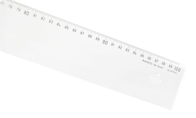 Aristo Lineal 100 cm mm-Teilung, glasklares Plexiglas