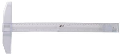 Aristo College Reißschiene 40 cm transparent, mm-Teilung, uschekante