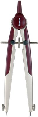 Aristo Teilzirkel aus Vollmetall 2 Gelenke, Adapter, Ersatzminen