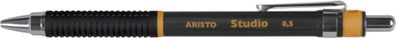 Aristo Feinminenstift Studio schwarz 0,5 mm Gummigriffzone