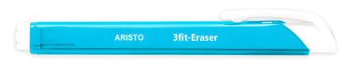 Aristo Radierstift 3fit-Eraser transparent-blau, Dreikant PVC-frei