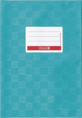 Brunnen Hefthülle A4 türkis Folie mit Schild 104052456