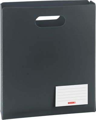 Brunnen Heftbox A4 offen anthrazit 104163580