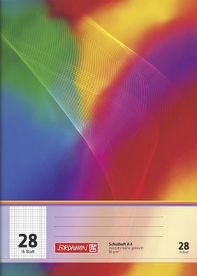 Brunnen Schulheft A4 10er Lineatur 28 16 Blatt 104492811