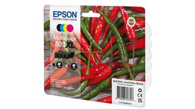 EPSON Tinte Multip. XL 1x9.2/3x6.4ml XP 520x, WF 296x, XL