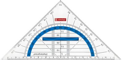 Brunnen Geometrie-Dreieck 16cm Griff azur 104975933