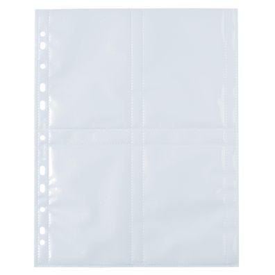 Fotophan Fotosichthüllen 9x13 cm hoch weiß 250 Hüllen