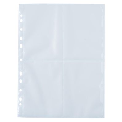 Fotophan Fotosichthüllen 10x15 cm hoch weiß 250 Hüllen