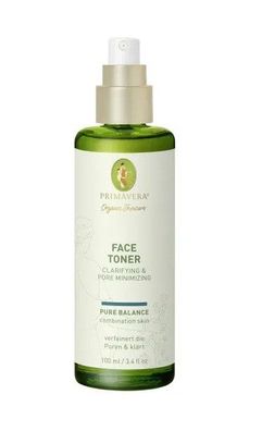 Primavera - Face Toner - Clarifying & Pore Minimizing - 100 ml - Vegan, Vegetarisch