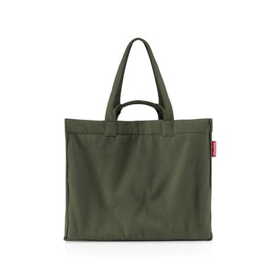 reisenthel softshopper cord dark matcha groß GR5057 grün Schultertasche
